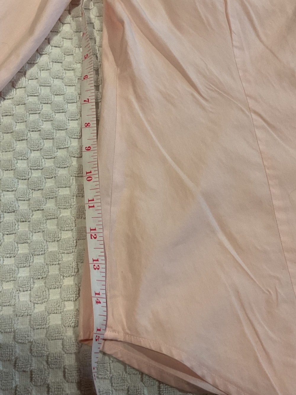 Adrienne Vittadini Pink Collared Button Up, Size 4. Made in Italy - Picture 8 of 10